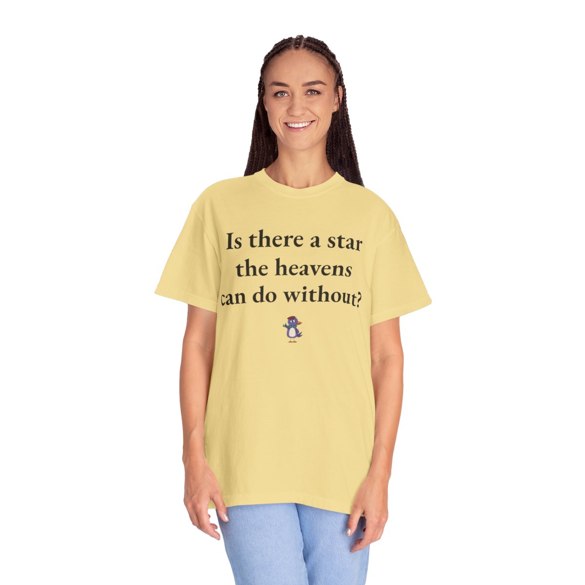 Is there a star the heavens can do without?, worn