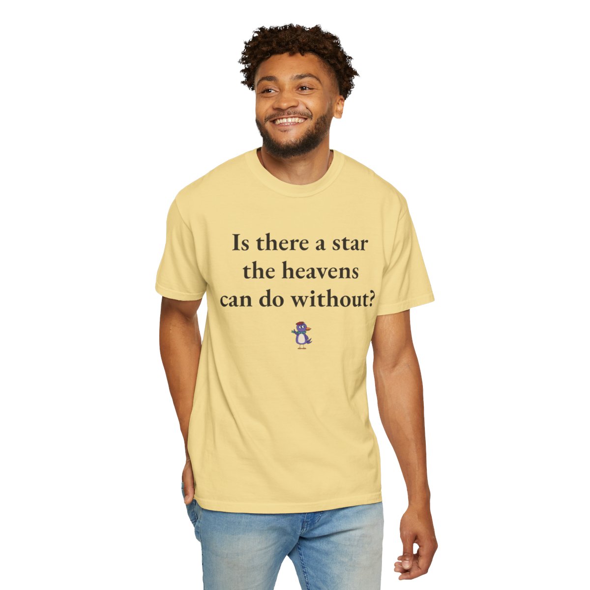 Is there a star the heavens can do without?, worn