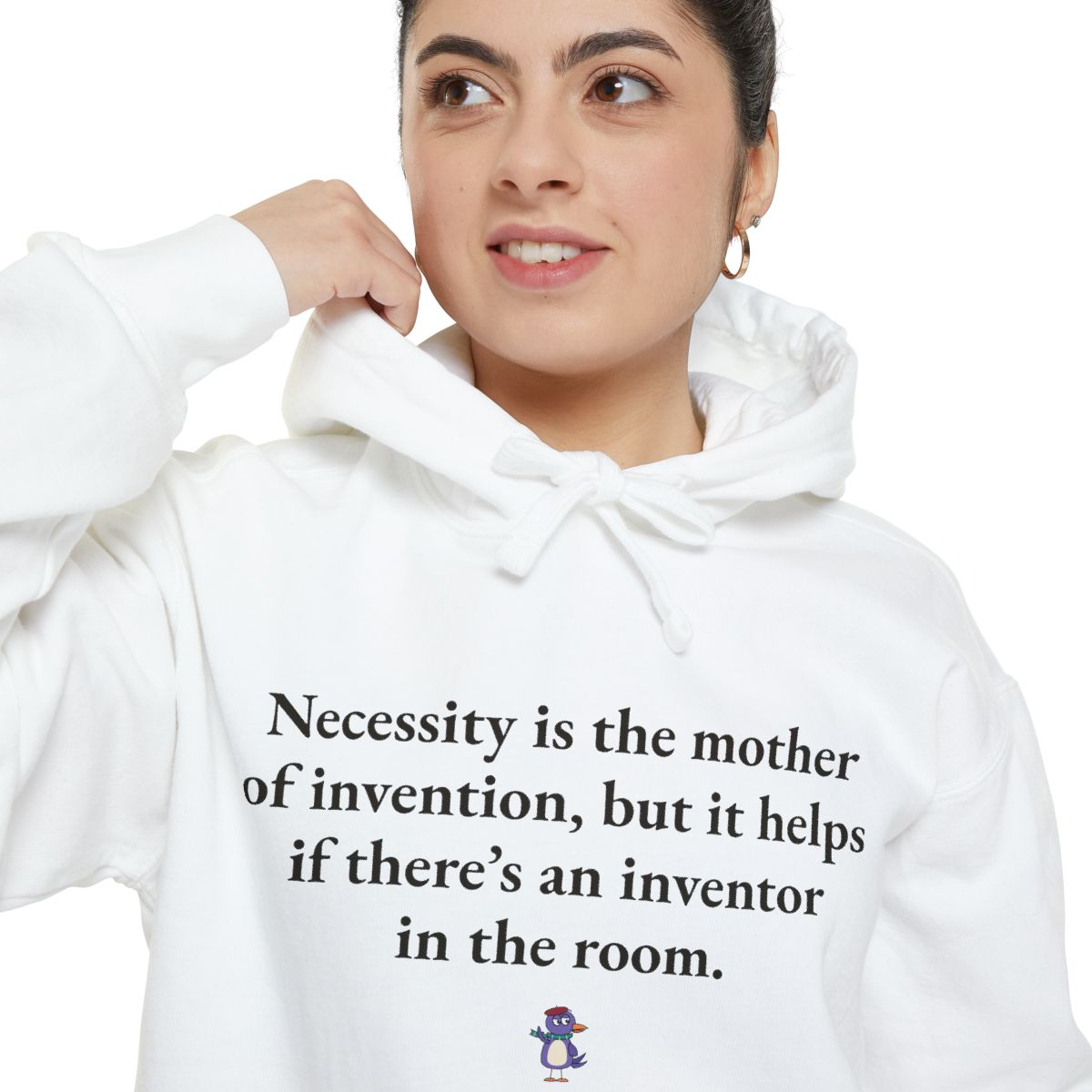 Necessity is the mother of invention, but it helps if there’s an inventor in the room., worn