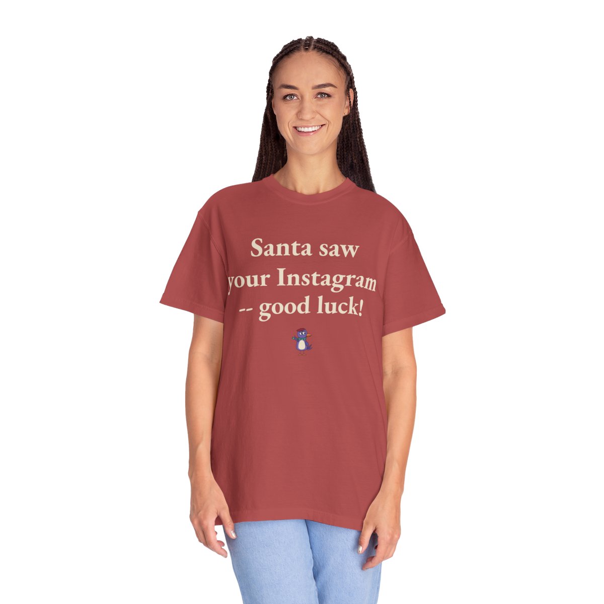 Santa saw your Instagram -- good luck!, worn