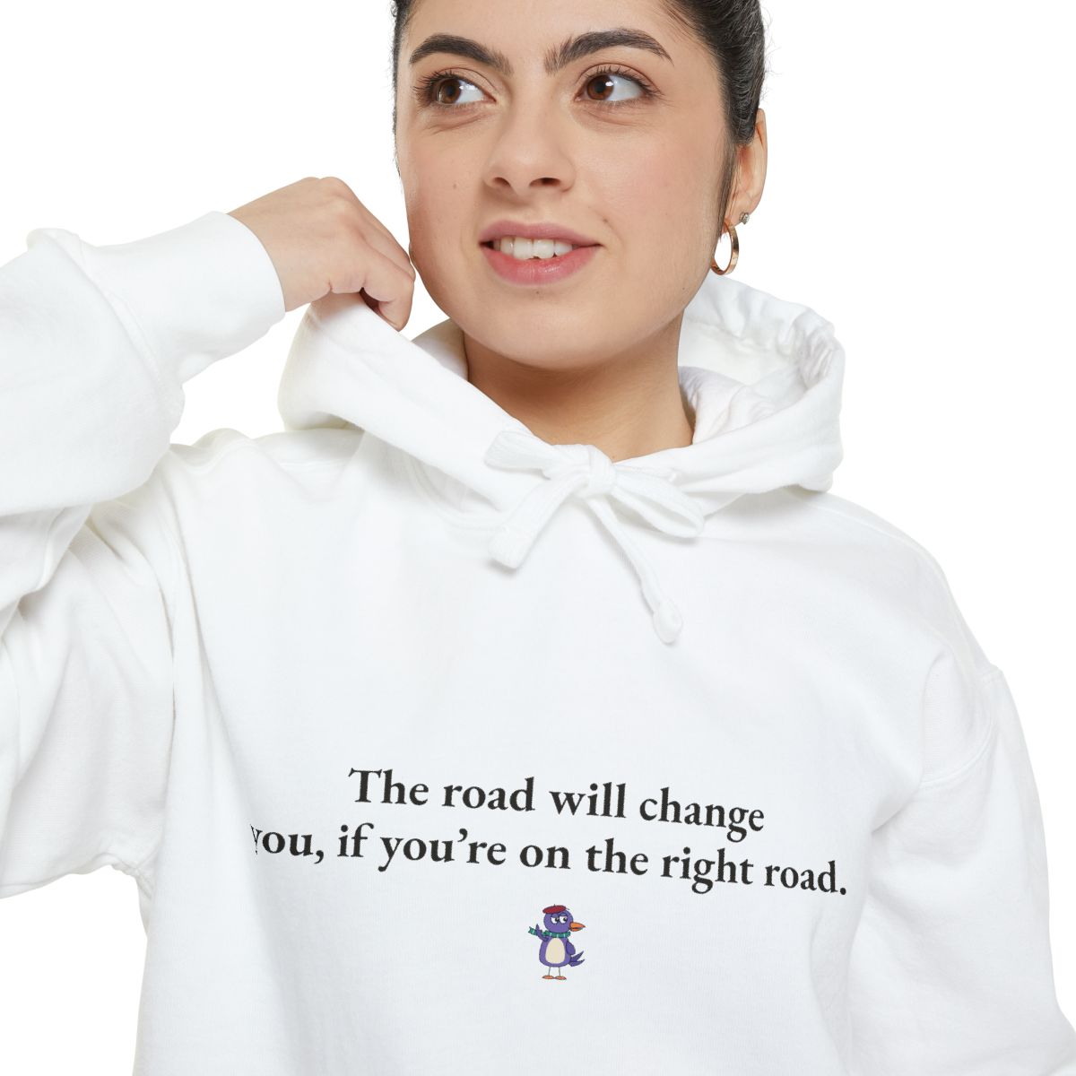 The road will change you, if you’re on the right road., worn