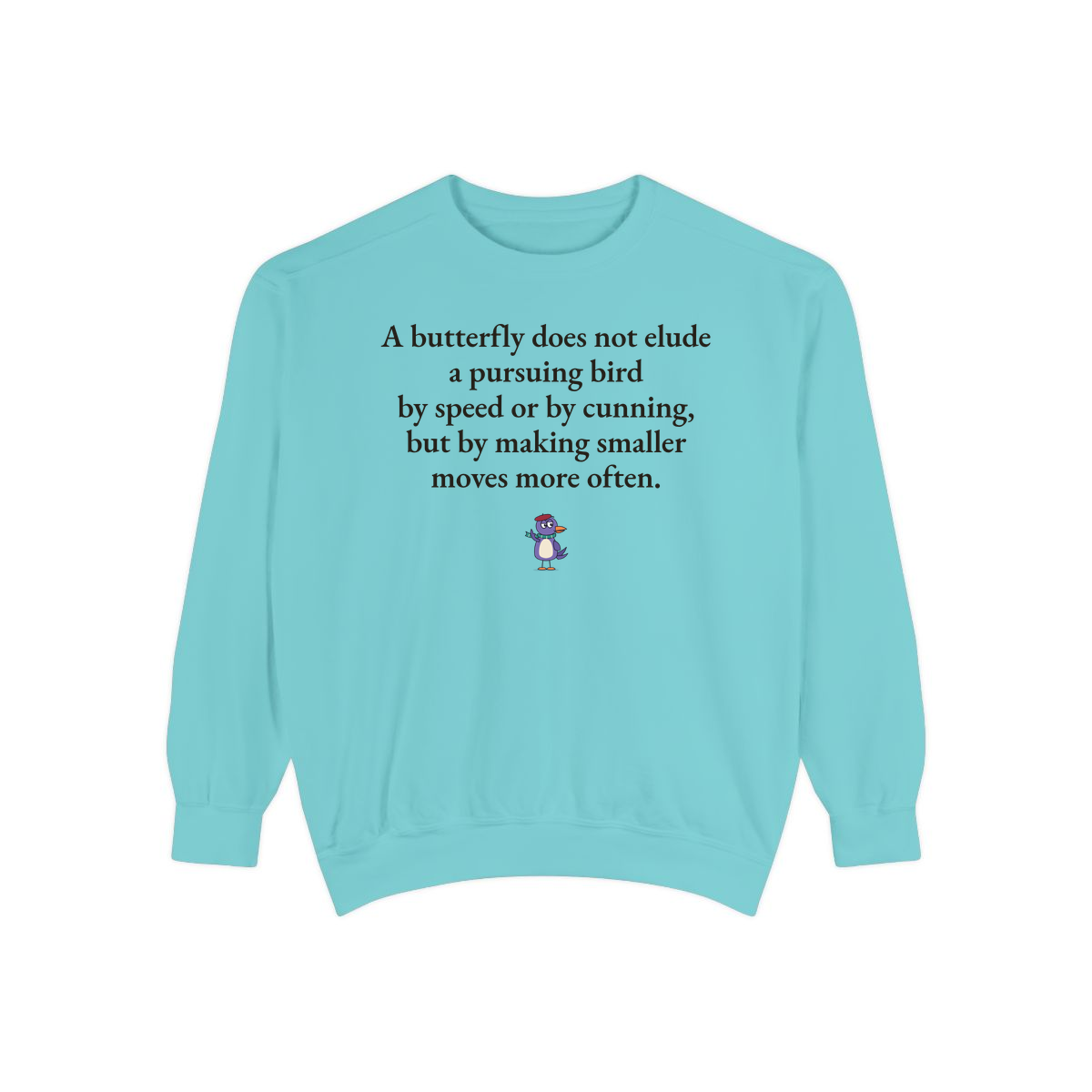 Comfort Colors sweatshirt, Chalky Mint