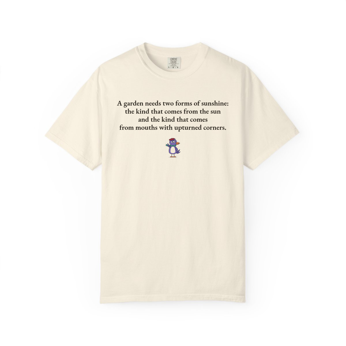 Comfort Colors tee, Ivory