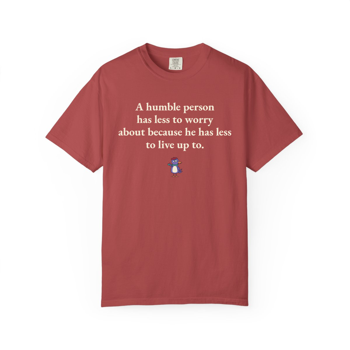 Comfort Colors tee, Crimson