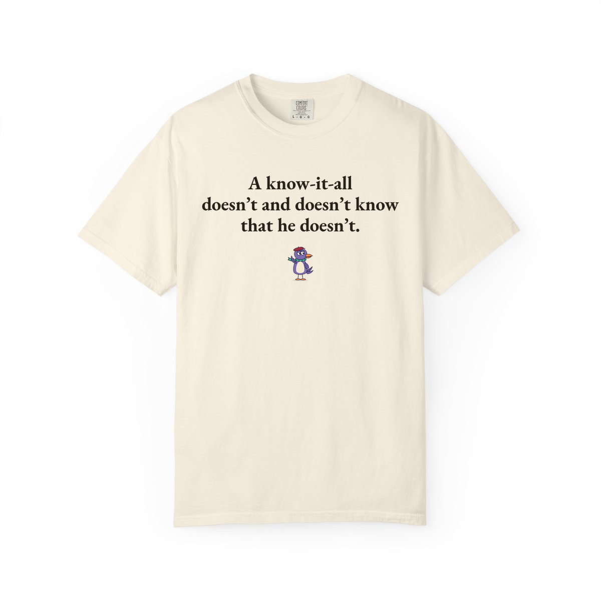 Comfort Colors tee, Ivory