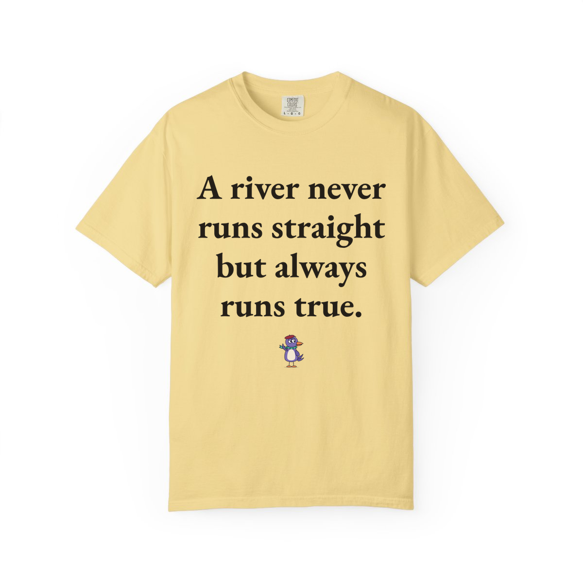Comfort Colors tee, Butter