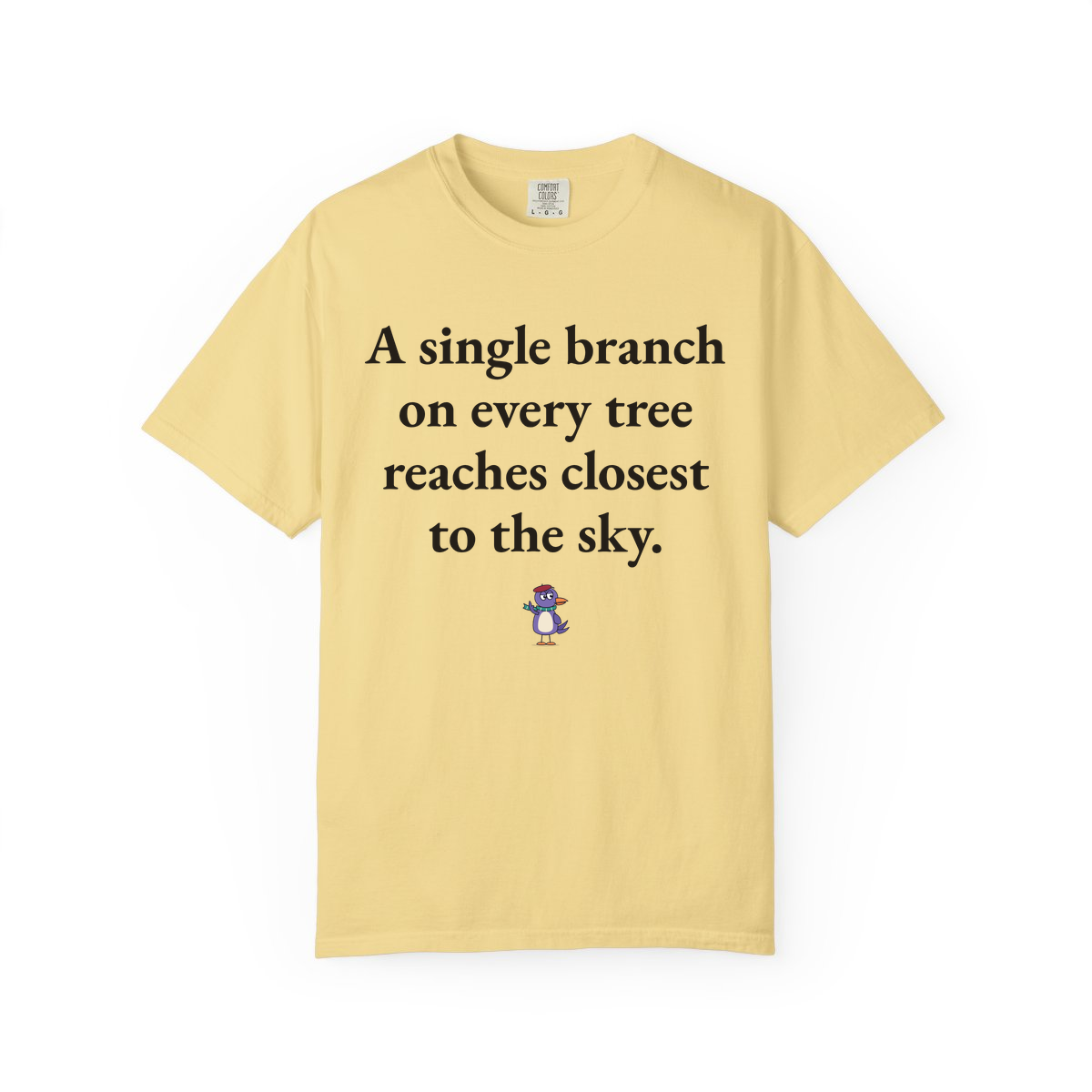 Comfort Colors tee, Butter