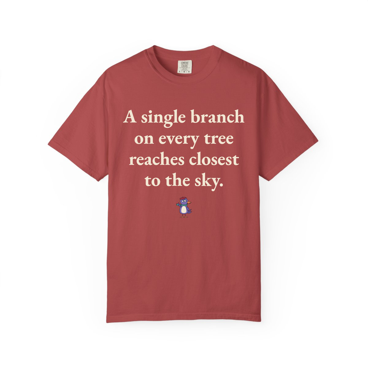 Comfort Colors tee, Crimson