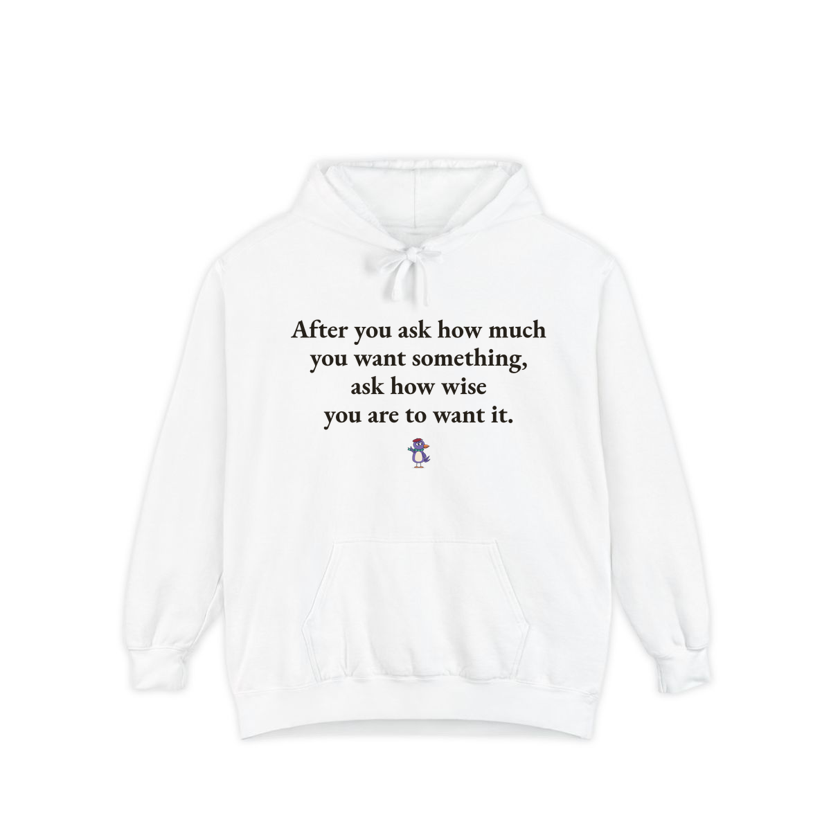 Comfort Colors hoodie, White