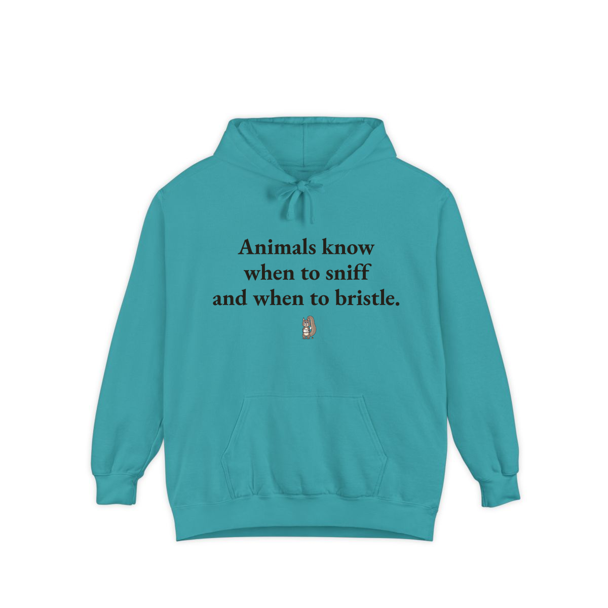 Comfort Colors hoodie, Seafoam