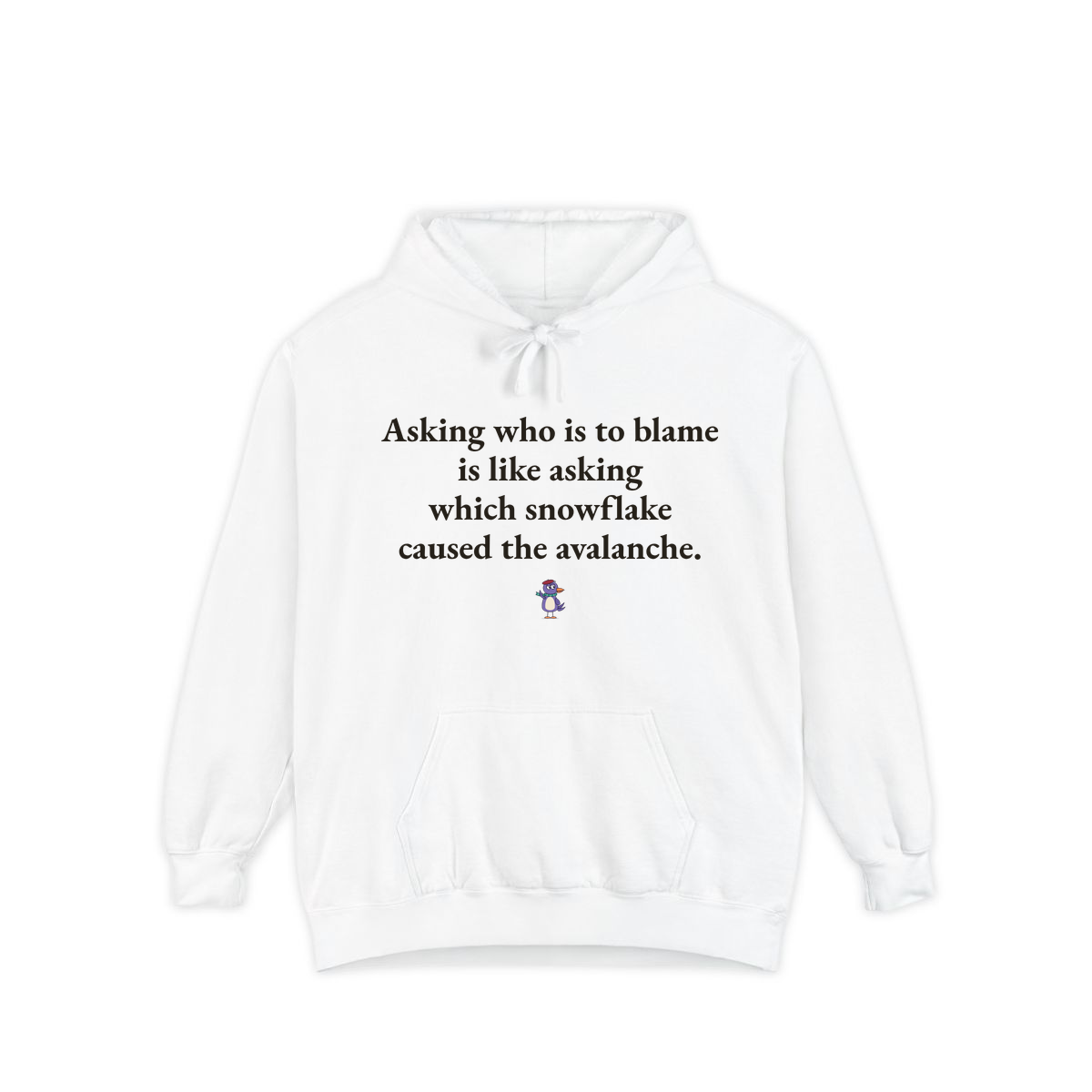 Comfort Colors hoodie, White