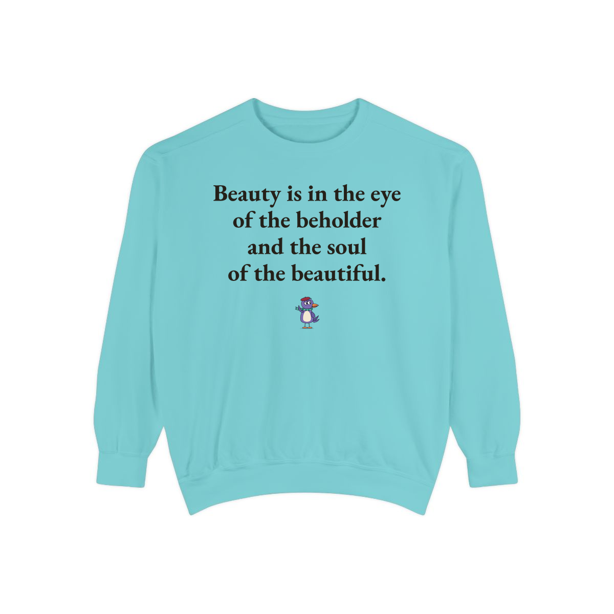 Comfort Colors sweatshirt, Chalky Mint