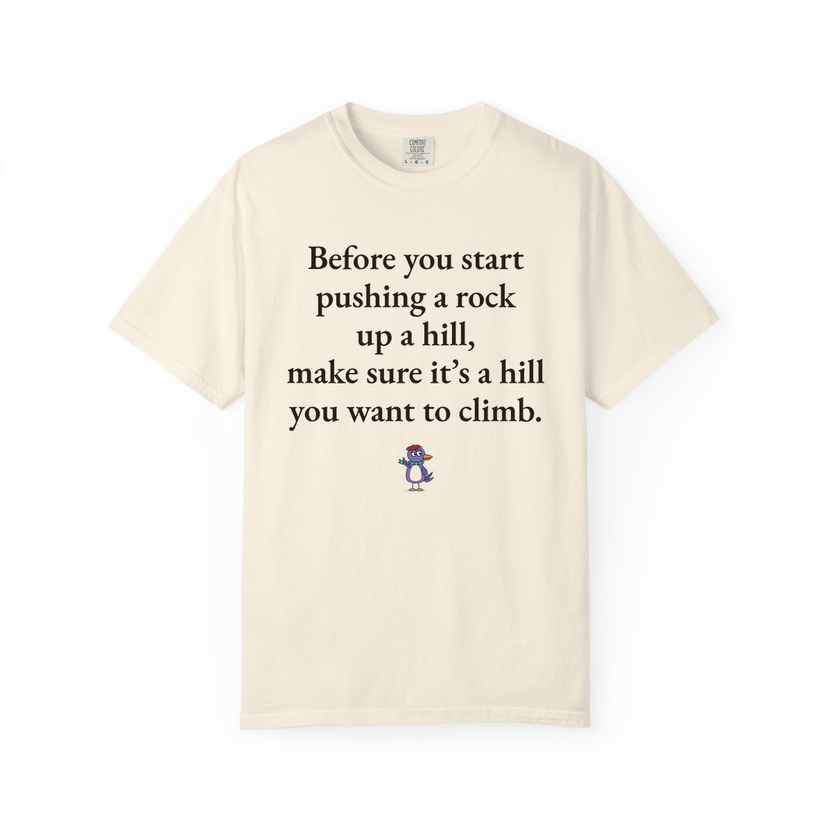 Comfort Colors tee, Ivory