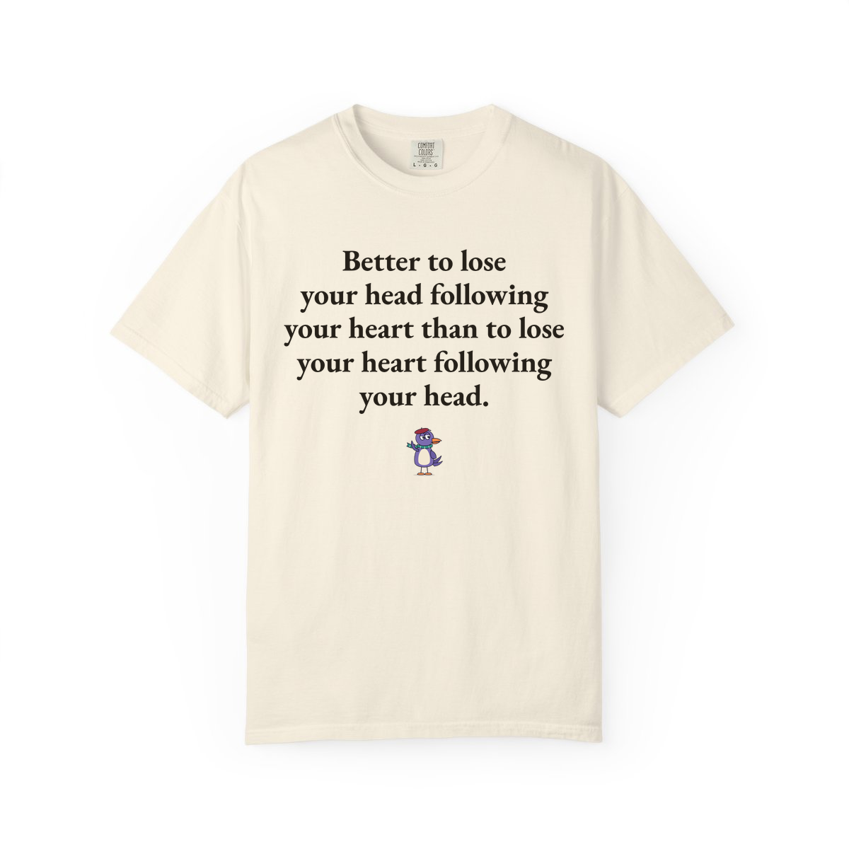 Comfort Colors tee, Ivory