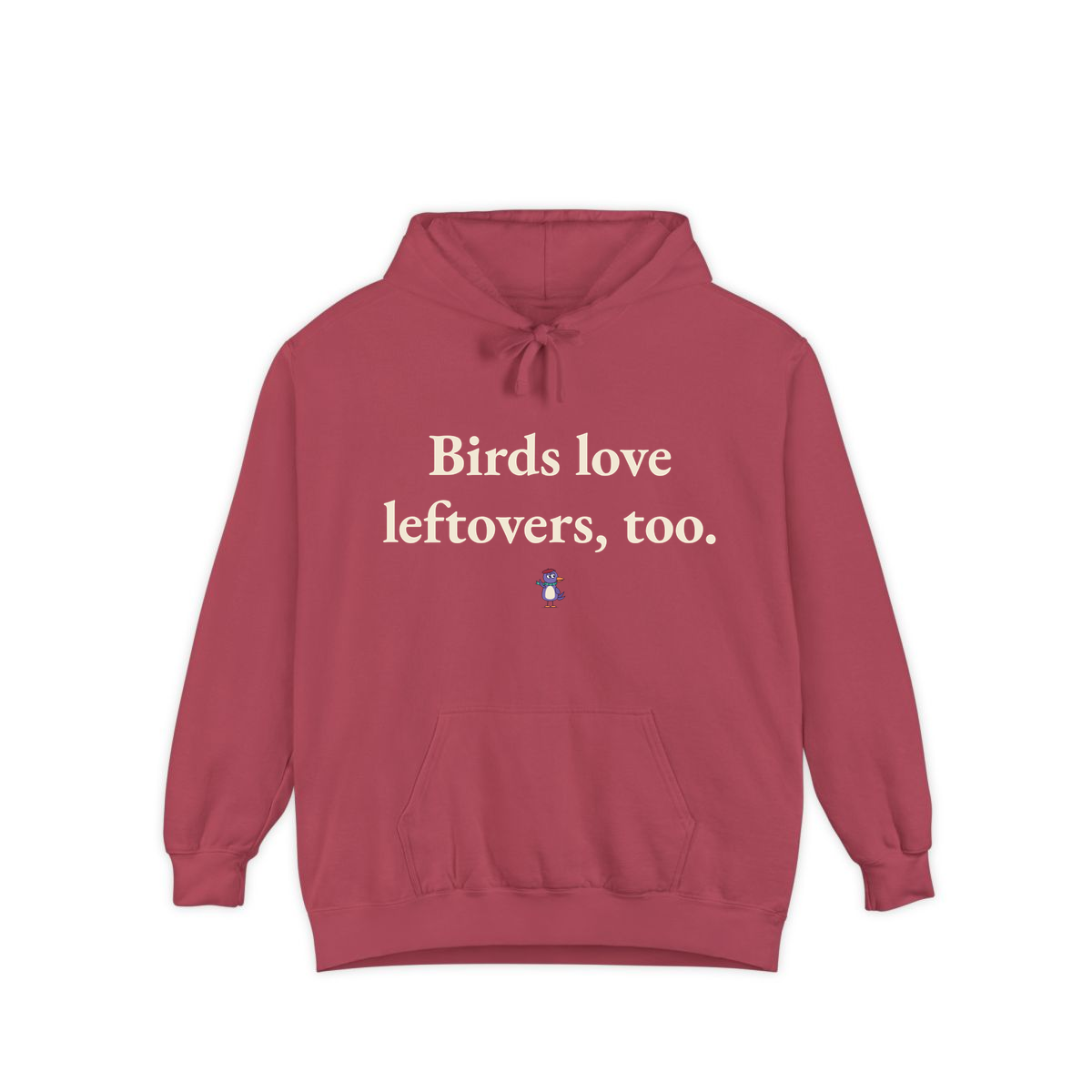 Comfort Colors hoodie, Crimson