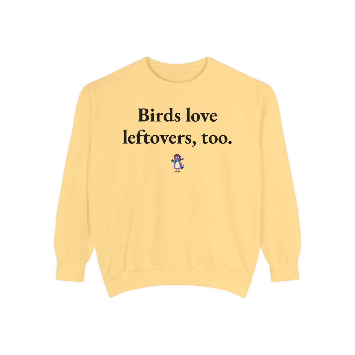 Comfort Colors sweatshirt, Butter