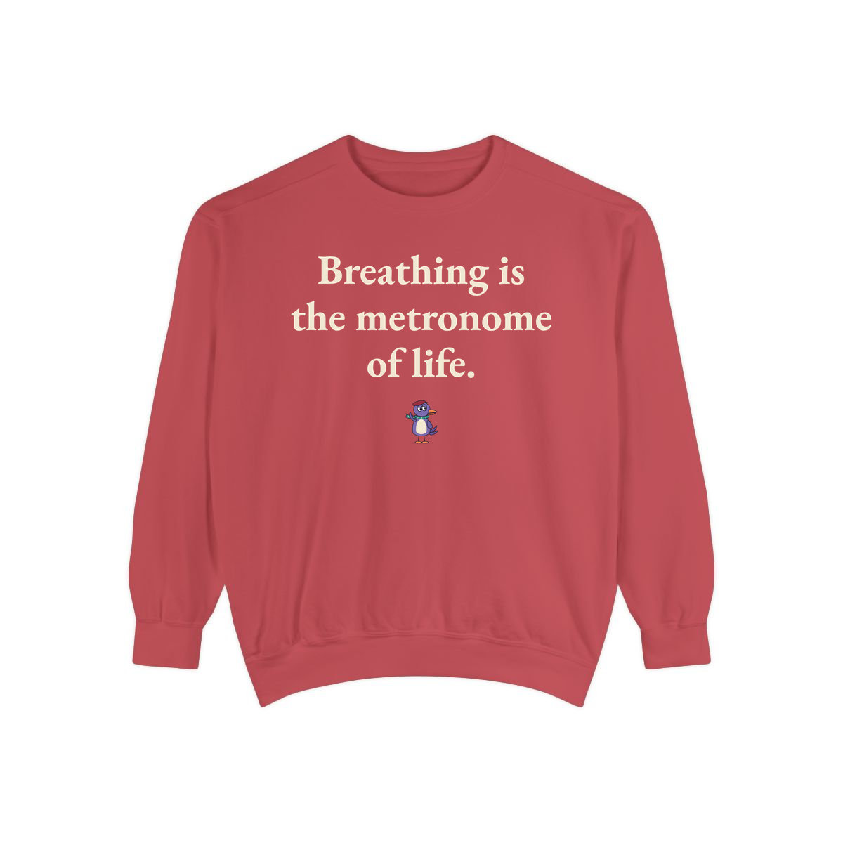 Comfort Colors sweatshirt, Crimson