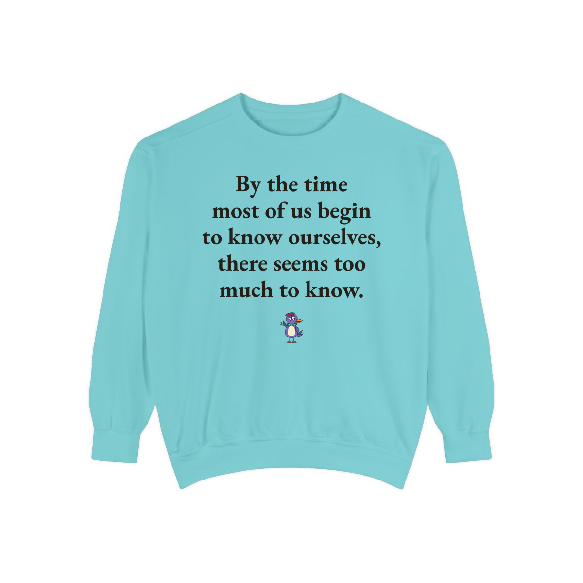 Comfort Colors sweatshirt, Chalky Mint