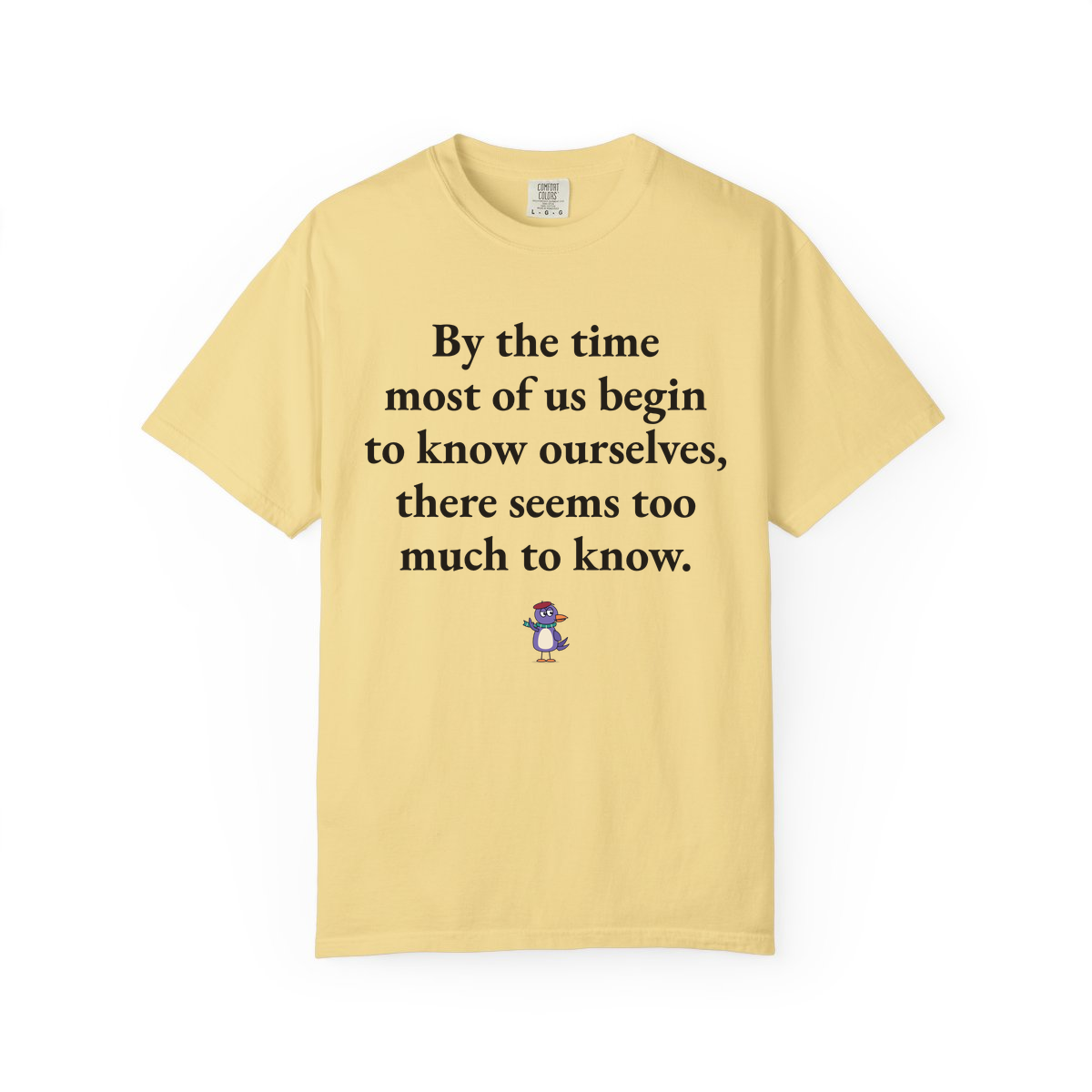 Comfort Colors tee, Butter