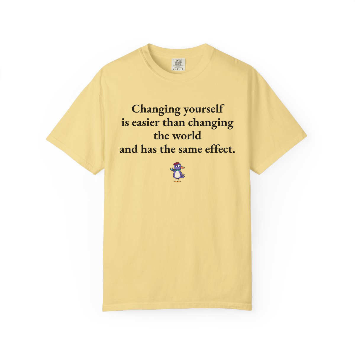 Comfort Colors tee, Butter
