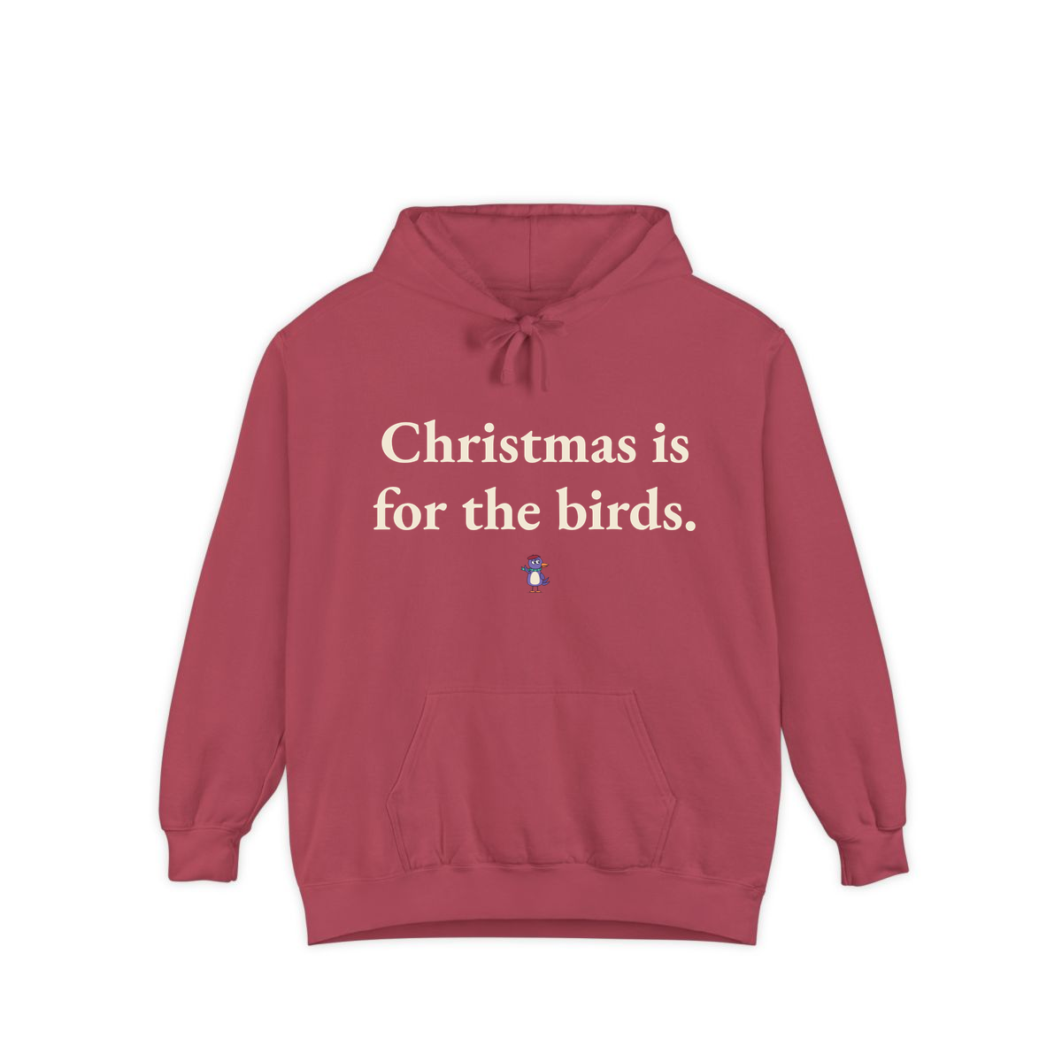 Comfort Colors hoodie, Crimson