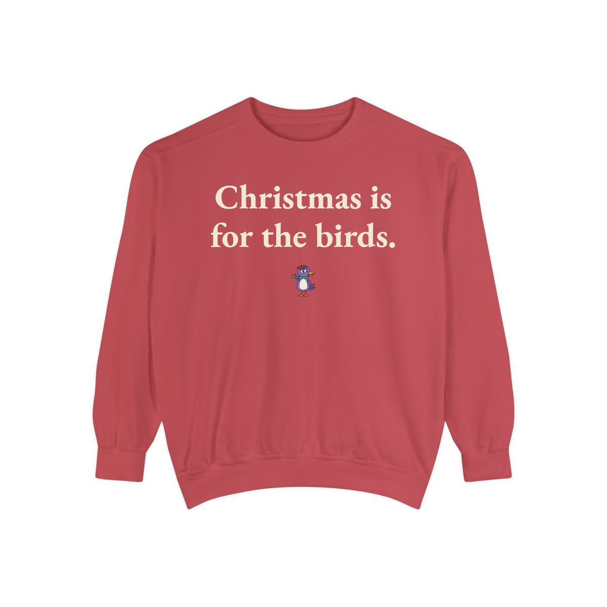 Comfort Colors sweatshirt, Crimson