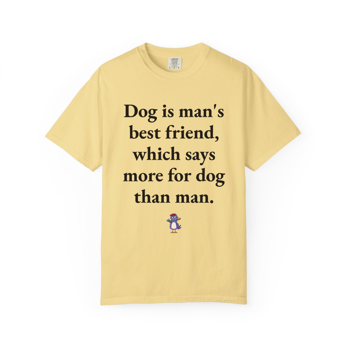 Comfort Colors tee, Butter