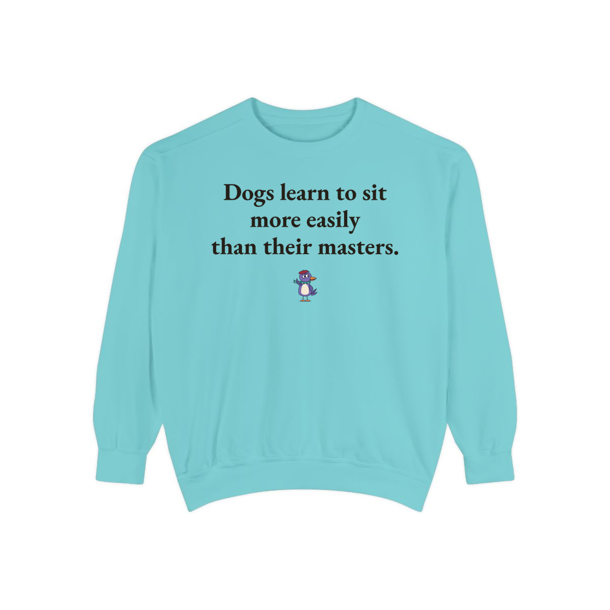 Comfort Colors sweatshirt, Chalky Mint