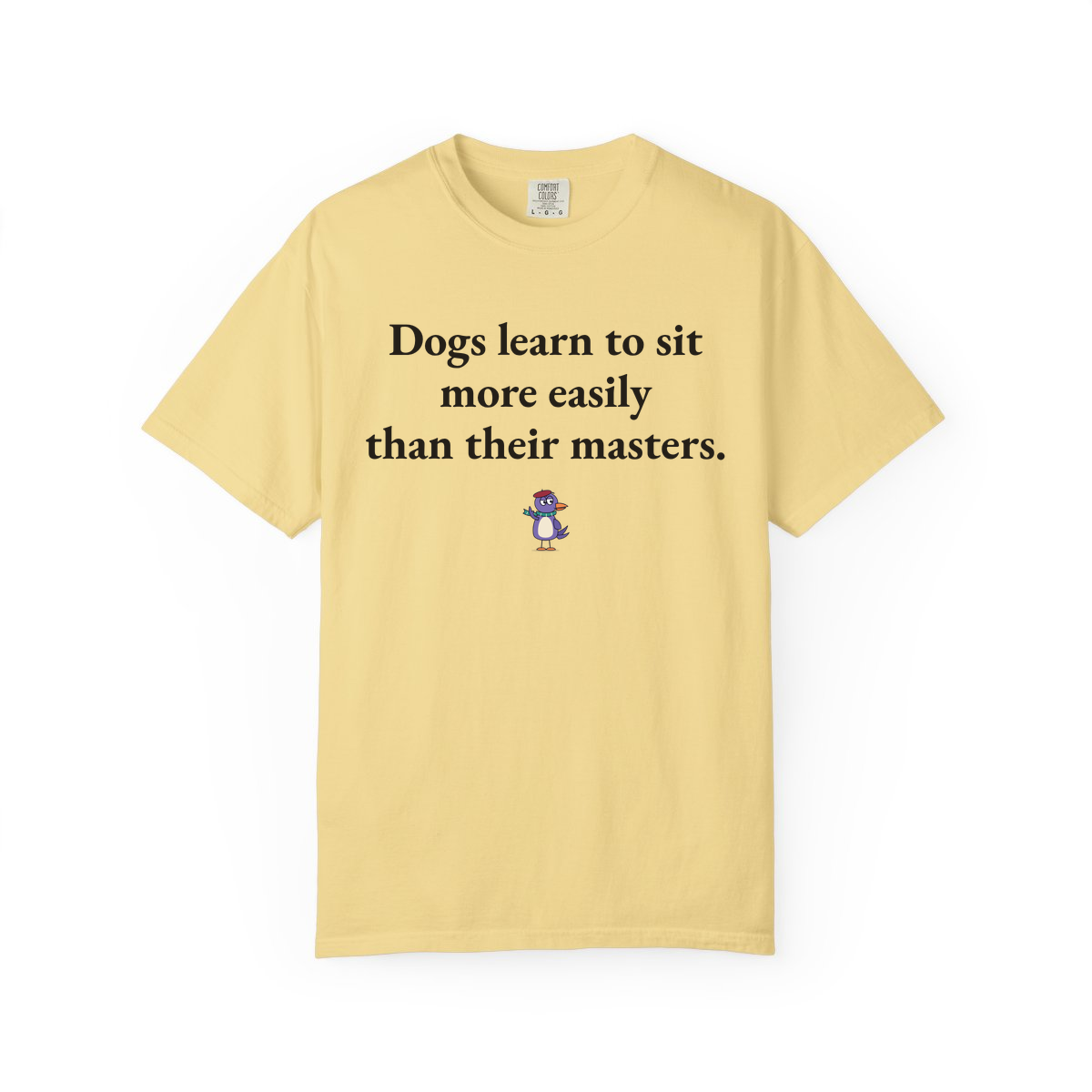 Comfort Colors tee, Butter