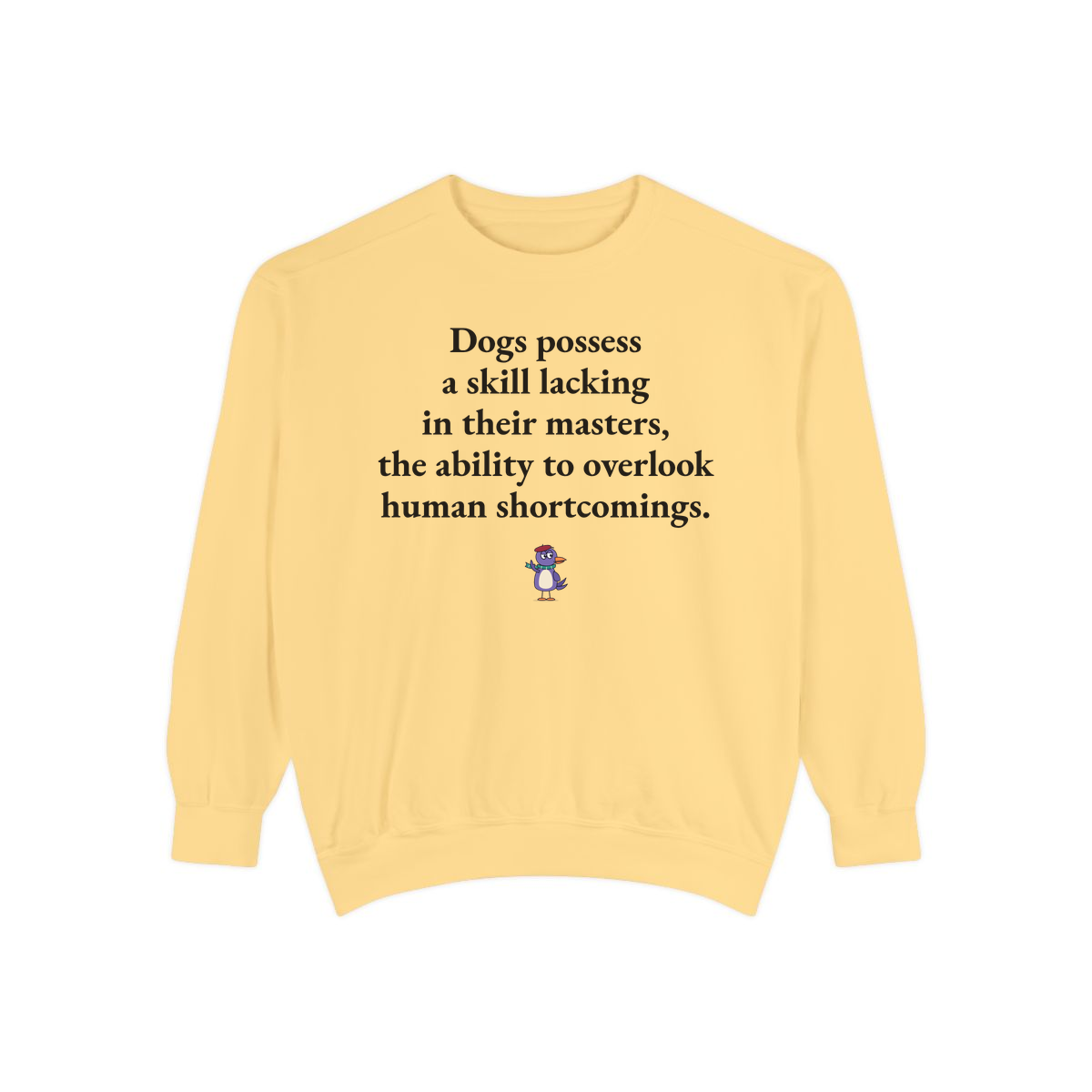 Comfort Colors sweatshirt, Butter