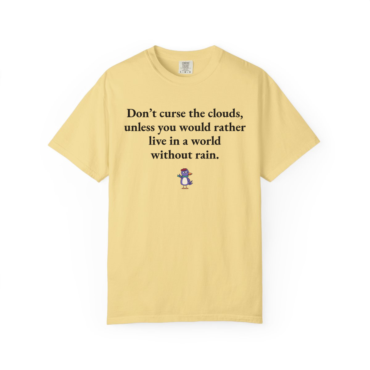 Comfort Colors tee, Butter