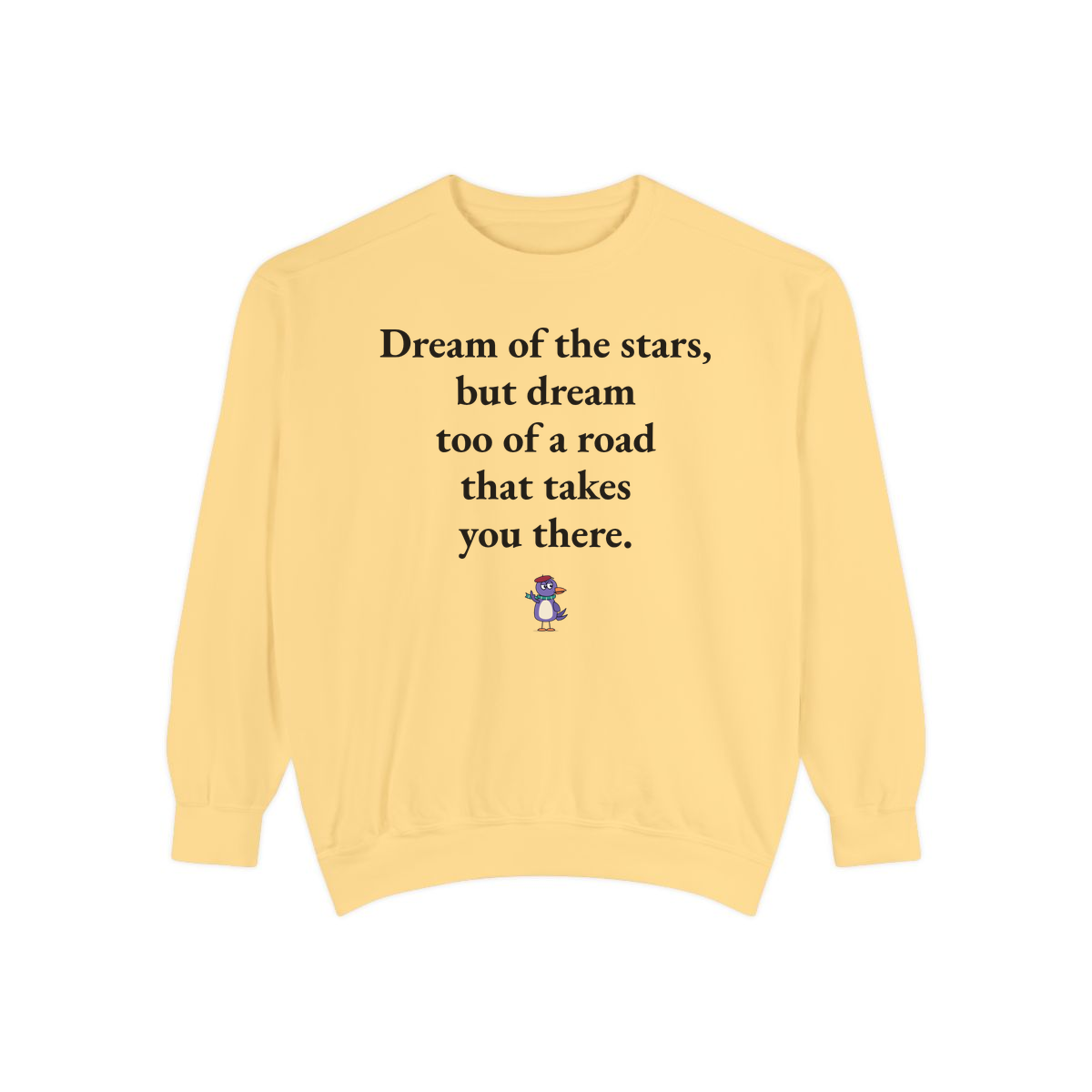 Comfort Colors sweatshirt, Butter