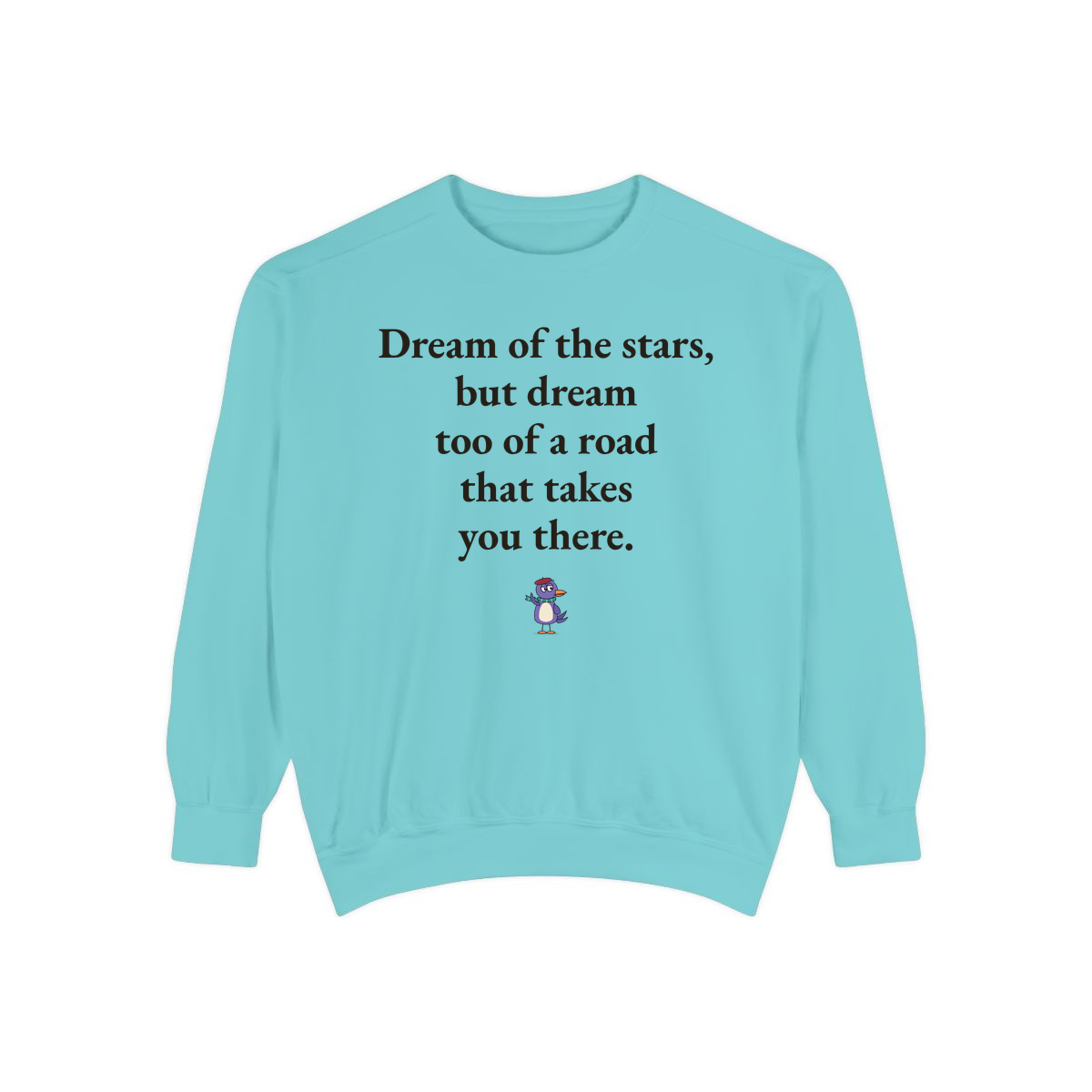 Comfort Colors sweatshirt, Chalky Mint