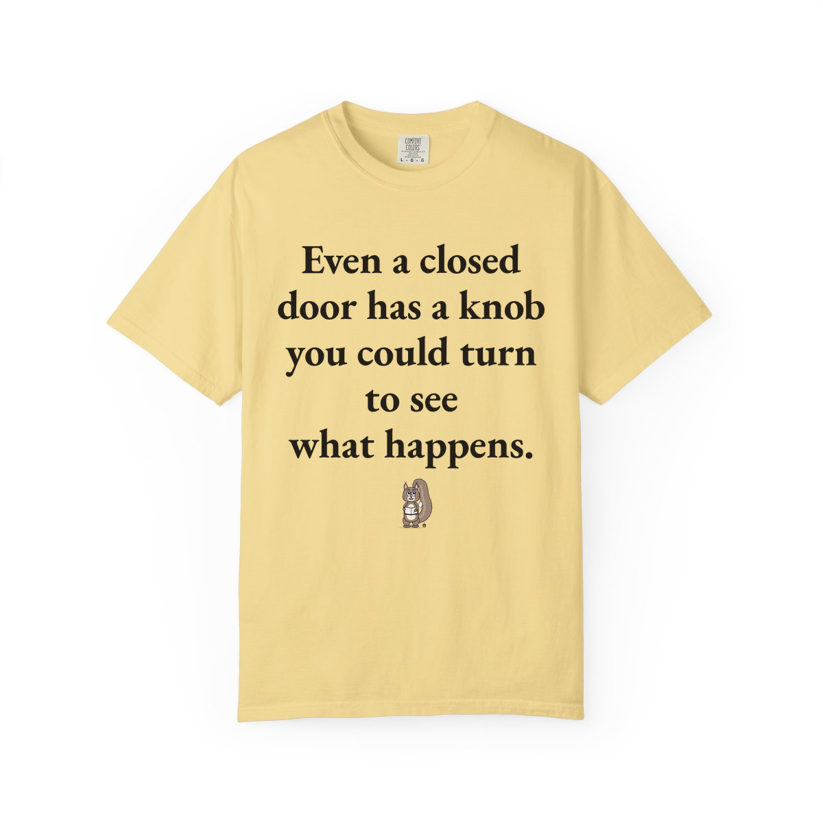 Comfort Colors tee, Butter