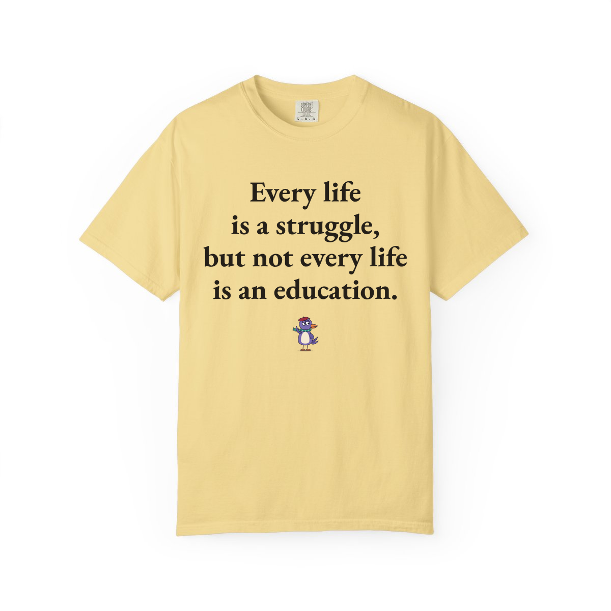 Comfort Colors tee, Butter