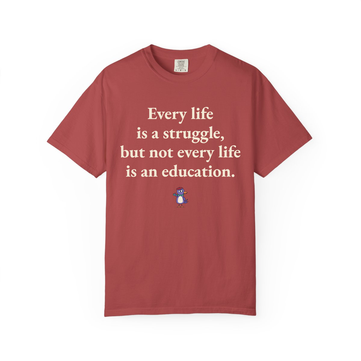 Comfort Colors tee, Crimson