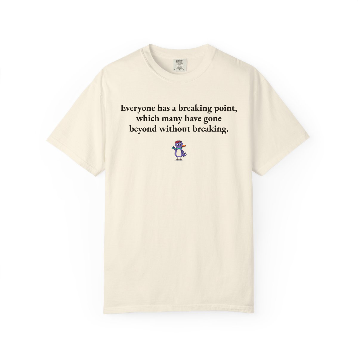 Comfort Colors tee, Ivory