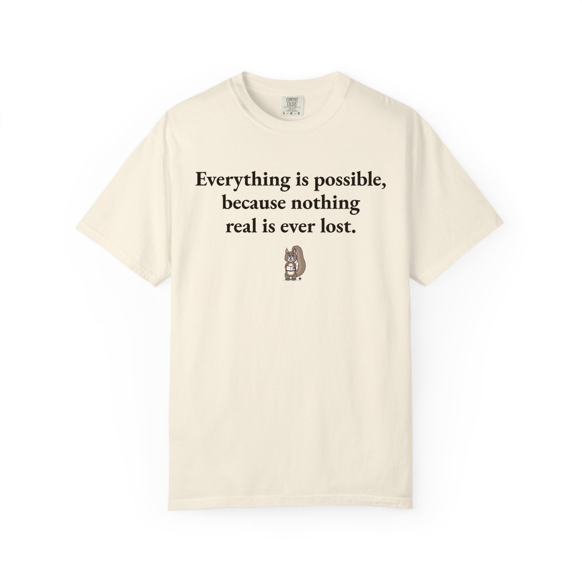Comfort Colors tee, Ivory