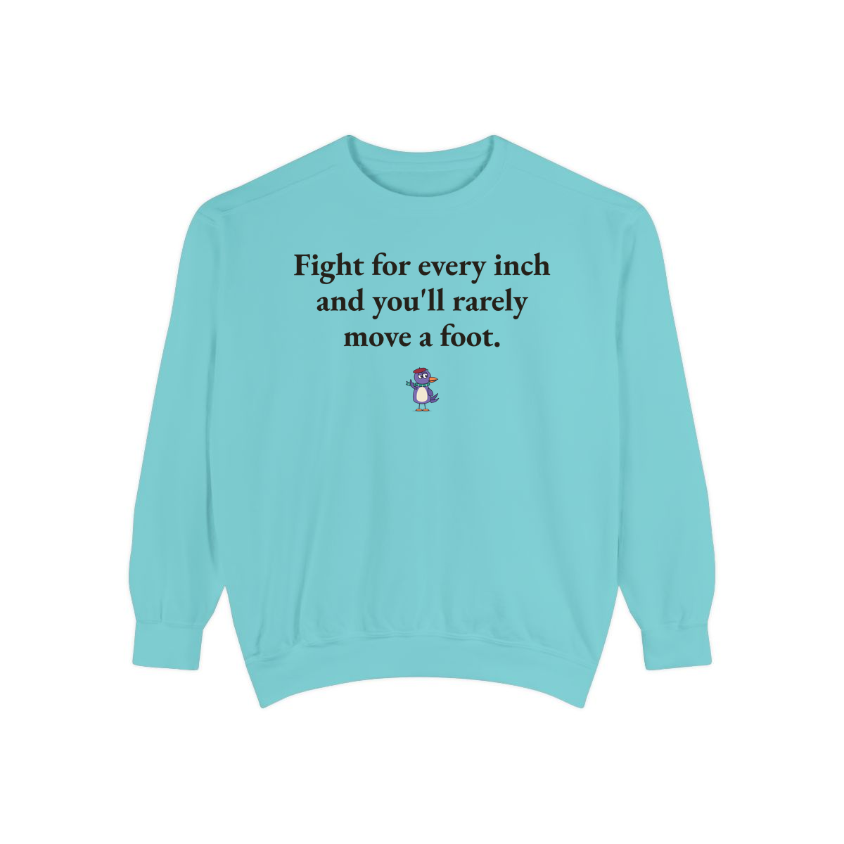 Comfort Colors sweatshirt, Chalky Mint