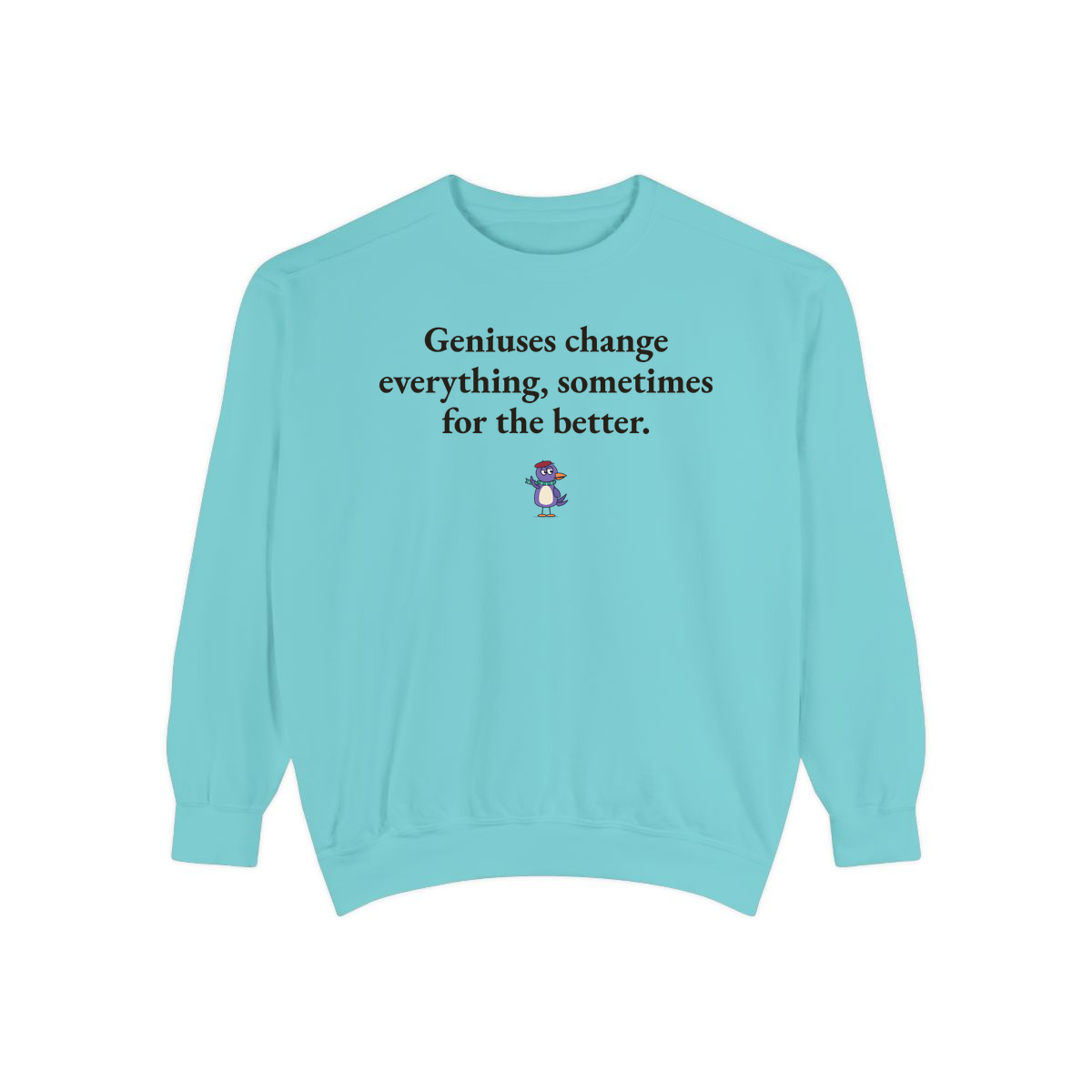 Comfort Colors sweatshirt, Chalky Mint