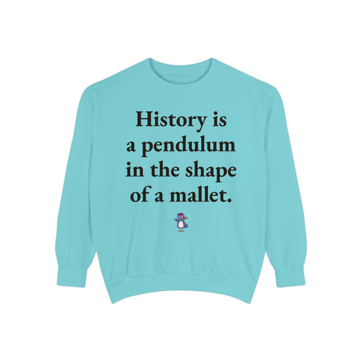 Comfort Colors sweatshirt, Chalky Mint