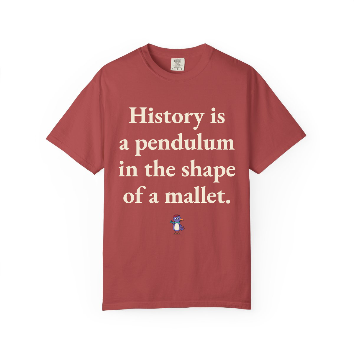 Comfort Colors tee, Crimson