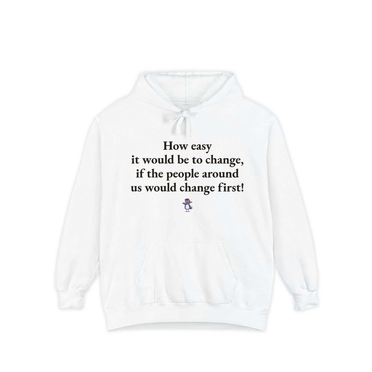 Comfort Colors hoodie, White
