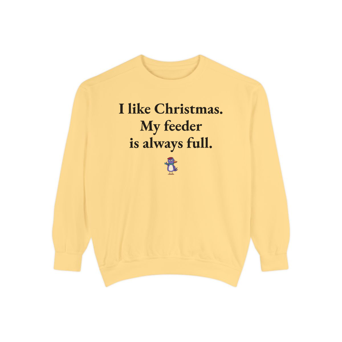 Comfort Colors sweatshirt, Butter