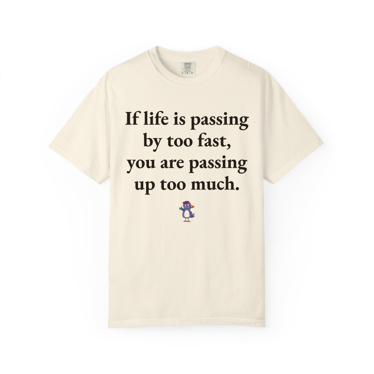 Comfort Colors tee, Ivory