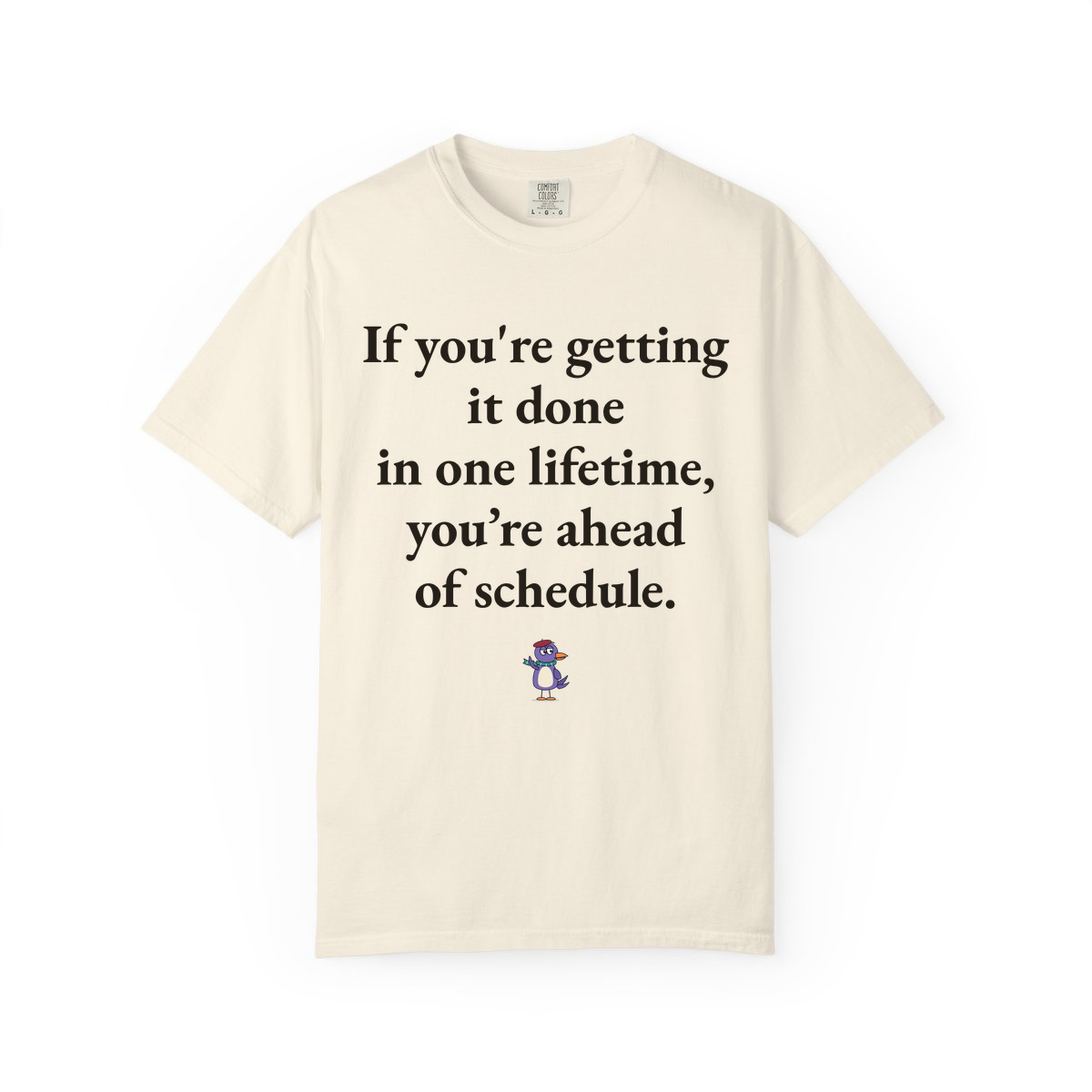 Comfort Colors tee, Ivory