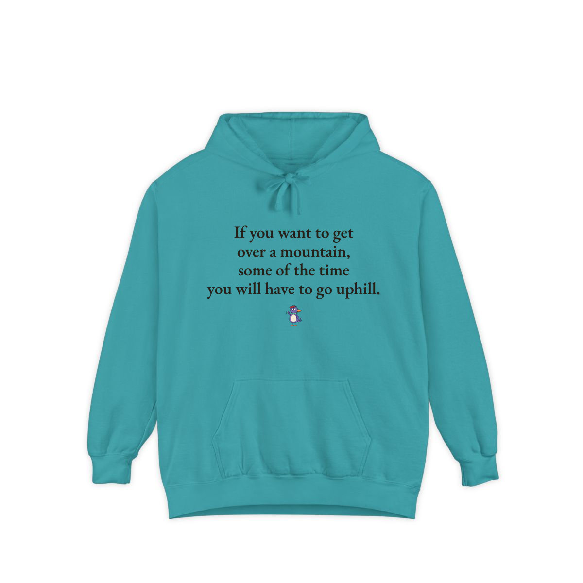 Comfort Colors hoodie, Seafoam