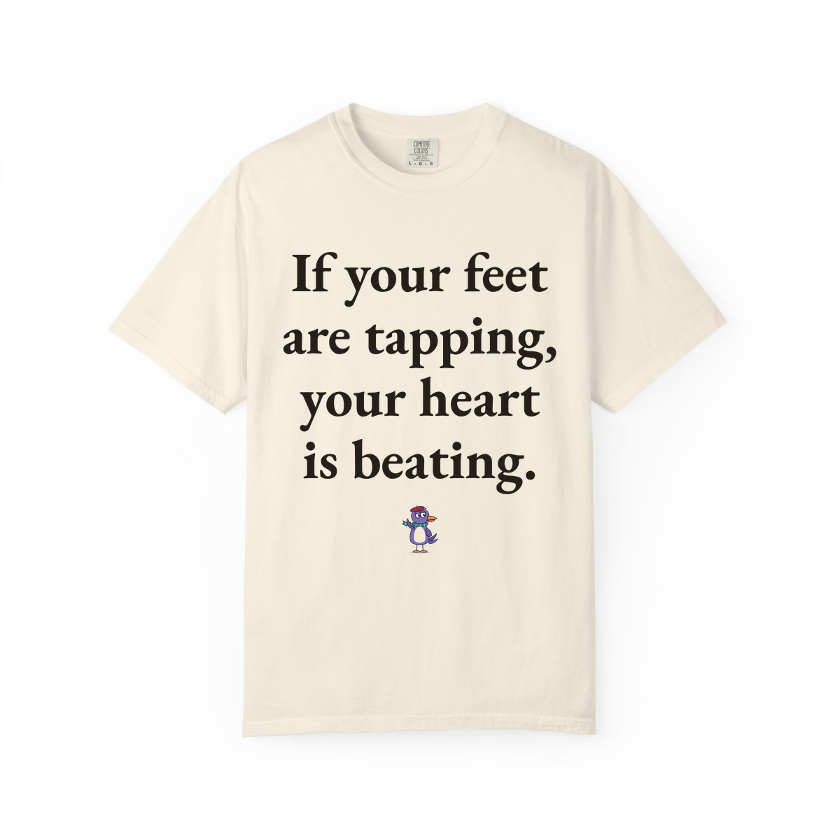 Comfort Colors tee, Ivory