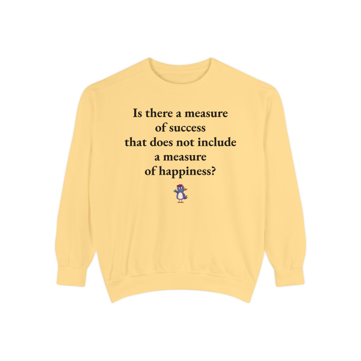 Comfort Colors sweatshirt, Butter