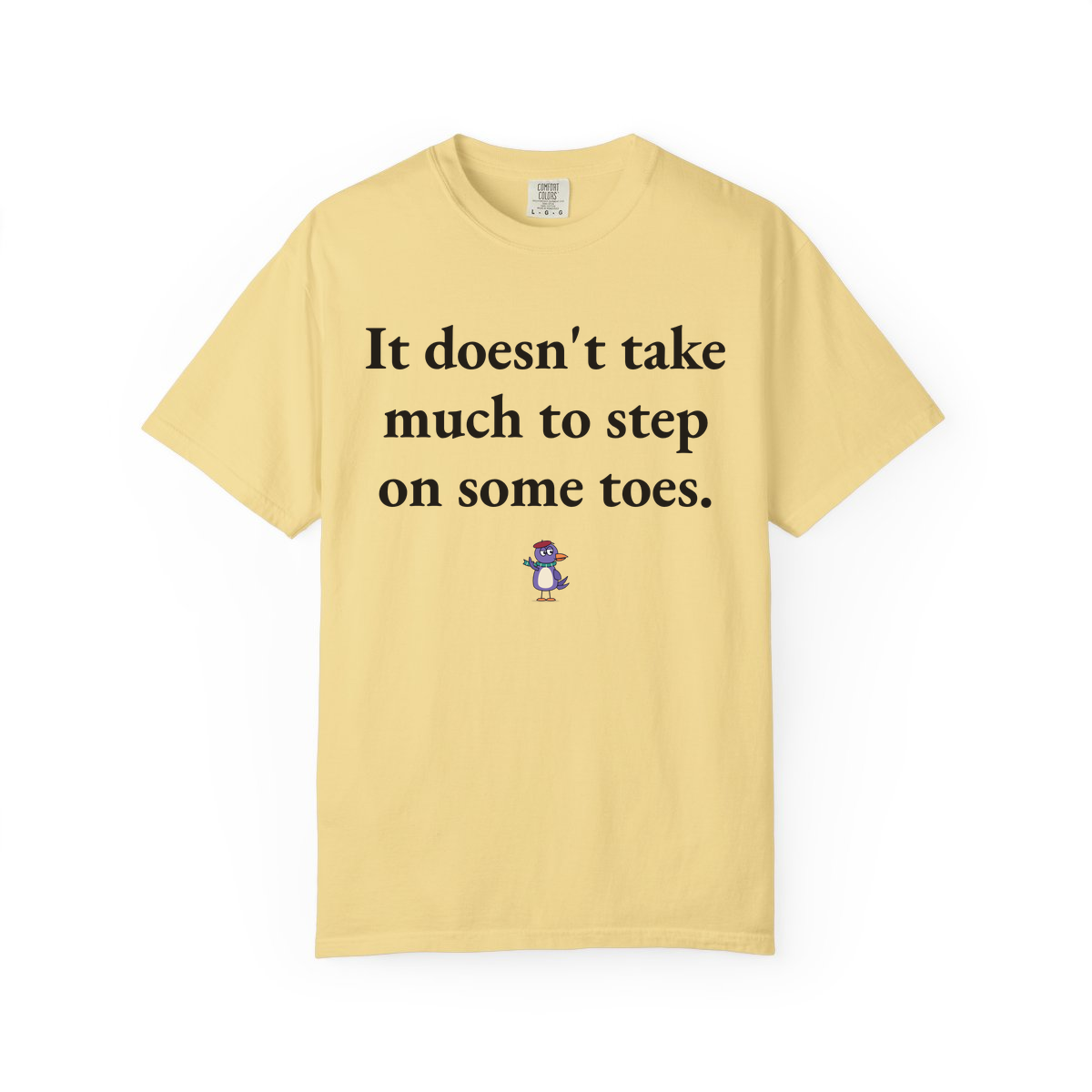 Comfort Colors tee, Butter